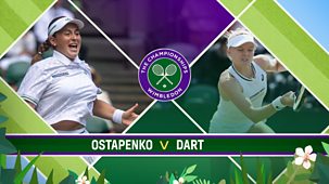 Wimbledon - Bbc Two: Day 1, Morning