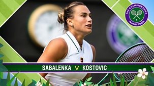 Wimbledon - Bbc One: Day 1, Afternoon