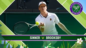 Wimbledon - Bbc Two: Sinner, Sabalenka
