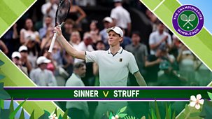 Wimbledon - Bbc Two: Sinner, Gb's Reid