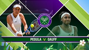 Wimbledon - Bbc One: Zverev, Pegula, Gauff