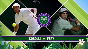Wimbledon - Bbc One: Fery, Cobolli, Paolini