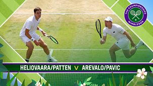 Wimbledon - Bbc One: Gb's Patten / Heliovaara V Arevalo / Pavic