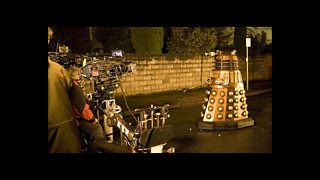 doctor who new earth behind the scenes photos