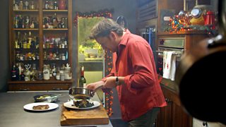 BBC One - Home Comforts at Christmas, Surviving the Season, Chocolate and fig mousse cake