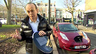 Quentin Willson encouraging the use of electric cars