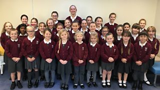 BBC Radio Devon - Gordon Sparks, 24/11/2017, Clyst St Mary Primary School