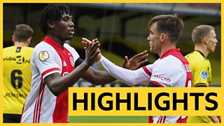 Ajax hammer VVV-Venlo in Eredivisie record 13-0 win - BBC Sport