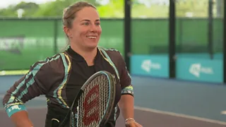Paralympic games: Tennis star Lucy Shuker talks to Newsround BBC