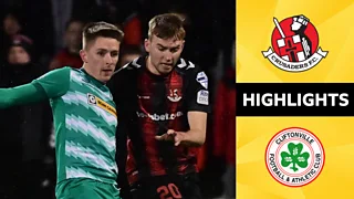 Highlights: Honours even in north Belfast derby BBC Sport
