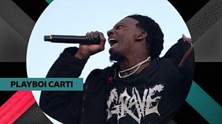 Playboi Carti performs at the Wireless Music Festival, Finsbury