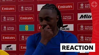 FA Cup Final: Crystal Palace's Eberechi Eze post-match interview