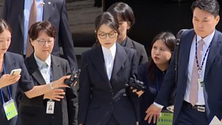 Kim Keon Hee: South Korea's ex-first lady arrested in bribery probe