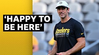 Aaron Rodgers is preparing to play his first game for the Pittsburgh Steelers against his former team, the New York Jets