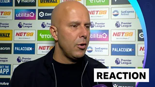 Crystal Palace 2-1 Liverpool: Arne Slot post-match interview and
