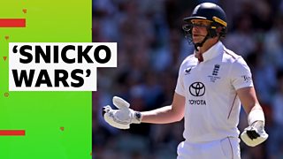 A tale of two balls - Double Snicko controversy as Smith given out england