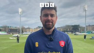 Maillot De Cricket Lancashire - Stephen Parry - Kukri Vert - Taille Joueur