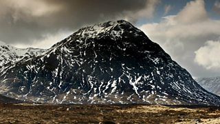 A Scottish mountain scene
