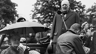 who was winston churchill influences