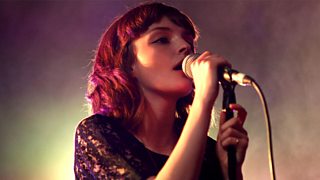 Chvrches live on The Review Show
