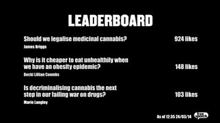 Choose what we debate