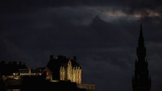 Scotland at night