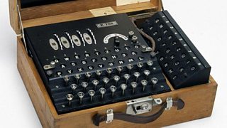 BBC History: Enigma machine