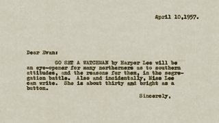 1957 Submission Letter for Go Set a Watchman