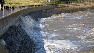 Image of a sea wall in Essex