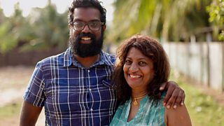 Does Romesh get his humour from his mum?