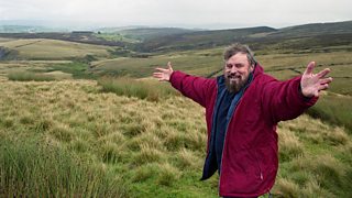 Brian Blessed bit through an umbilical cord