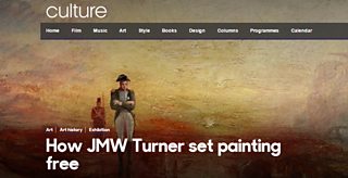 How JMW Turner set painting free