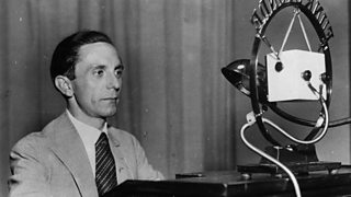 Photo of Joseph Goebbels.