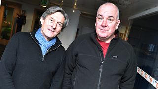 Jack Docherty and Nigel Havers on Radio 2