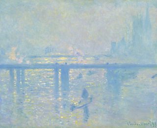 Charing Cross Bridge, Claude Monet, 1899, oil on canvas