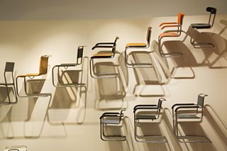 Bauhaus chairs designed by Marcel Breuer