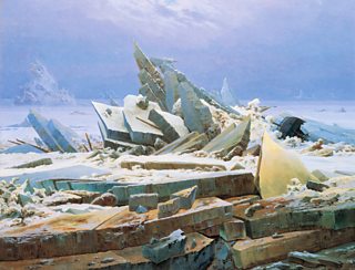 The Polar Sea, Caspar David Friedrich, 1824, oil on canvas