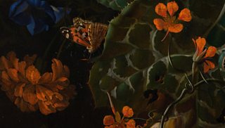 Zoom in on The Flower Painting