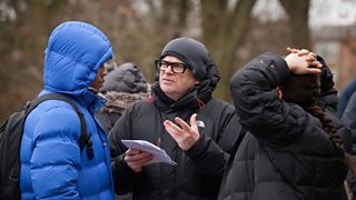 "We shot each episode in six days without any kind of break, so time was of the essence"