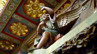 High society! The drug-inspired smoking room of the richest man in the world