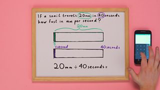 How to work out speed, time and distance - BBC Bitesize