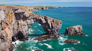 Sea Stack And Stump