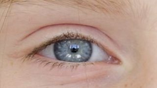 Eye of a child