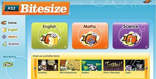 The BBC Bitesize website in 2011.