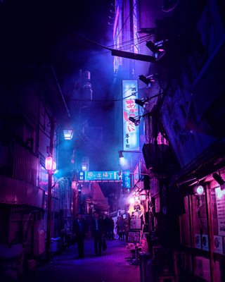 BBC Arts - BBC Arts - Neon dreamland: Atmospheric photographs of Tokyo ...