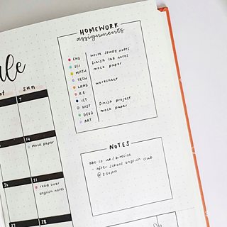 How to create a bullet journal to help you reach your goals - BBC Bitesize