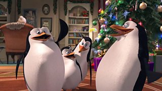 Madagascar Penguins in a Christmas Caper