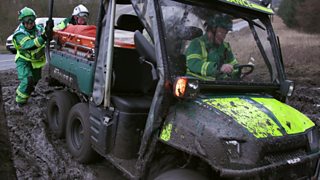What happens when rescuers need to be rescued?
