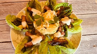 Little Gem Salad with Horseradish Dressing Recipe