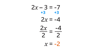 Solving equations with 𝒙 on one side - KS3 Maths - BBC Bitesize